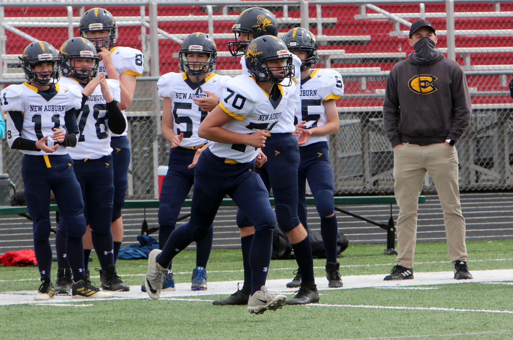 New Auburn at McDonell football 10-3-20